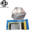 Vest handle printed plastic biohazard garbage bags